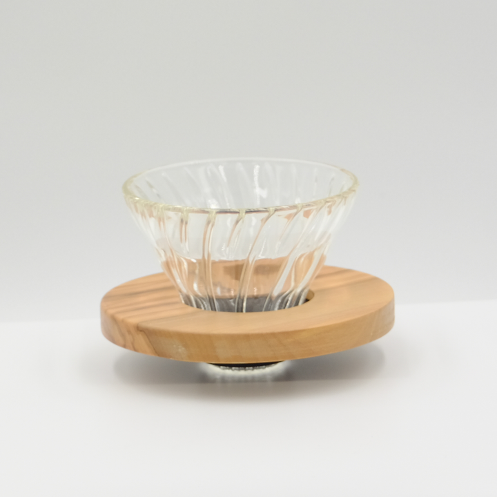 Hario V60 - Glass and Olive Wood Size 01